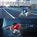 UNO1RC NM55671 Indoor Portable Hand Operated & RC Nano Helicopter Quadcopter Mini Drone for Kids & Beginners - Blue