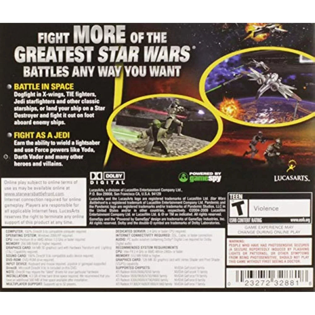 Sizetar Wars: Battlefront Ii