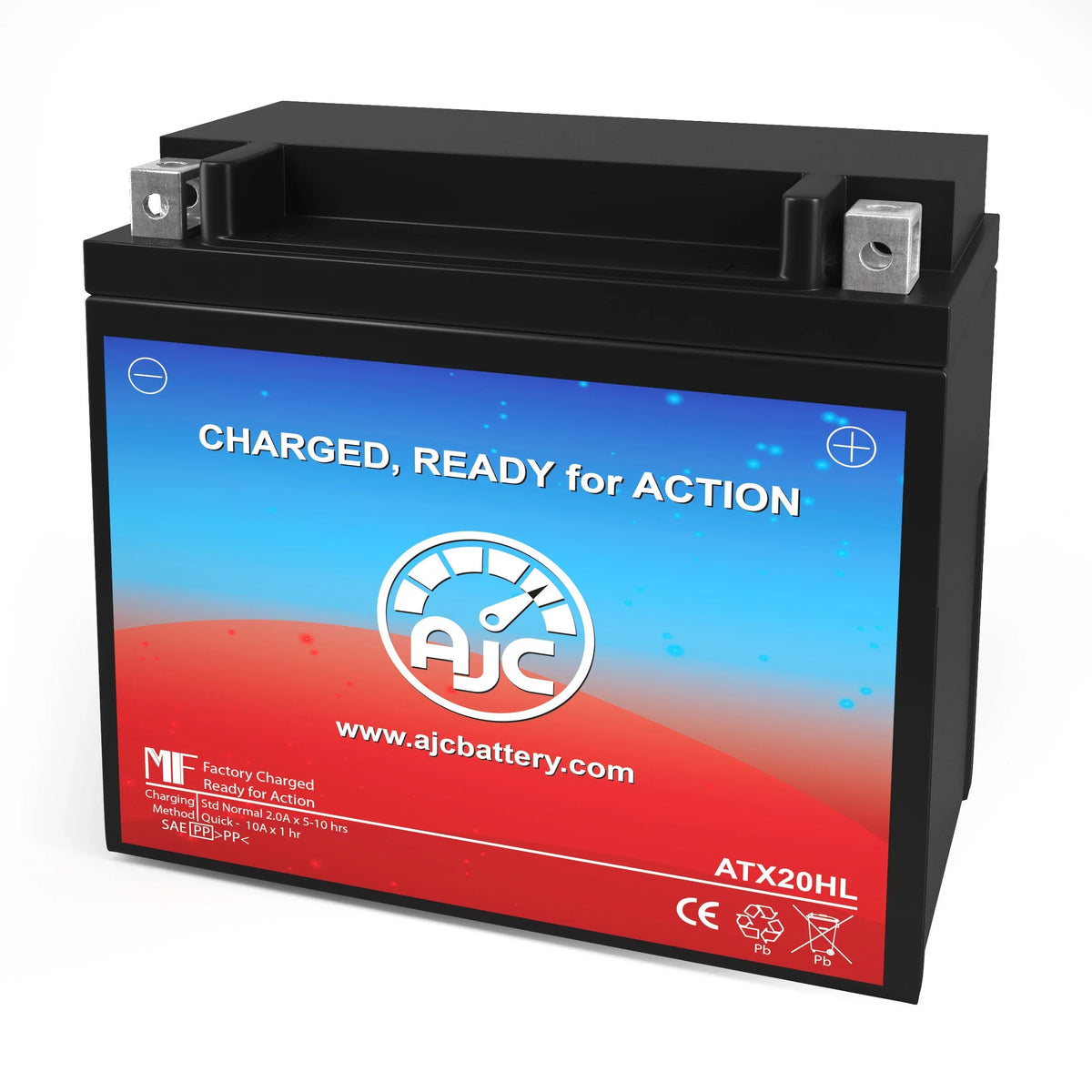 Bombardier GTx 600 Ho 593CC 12V Sizenowmobile Replacement Battery (2005) - This Is an AJC Brand Replacement