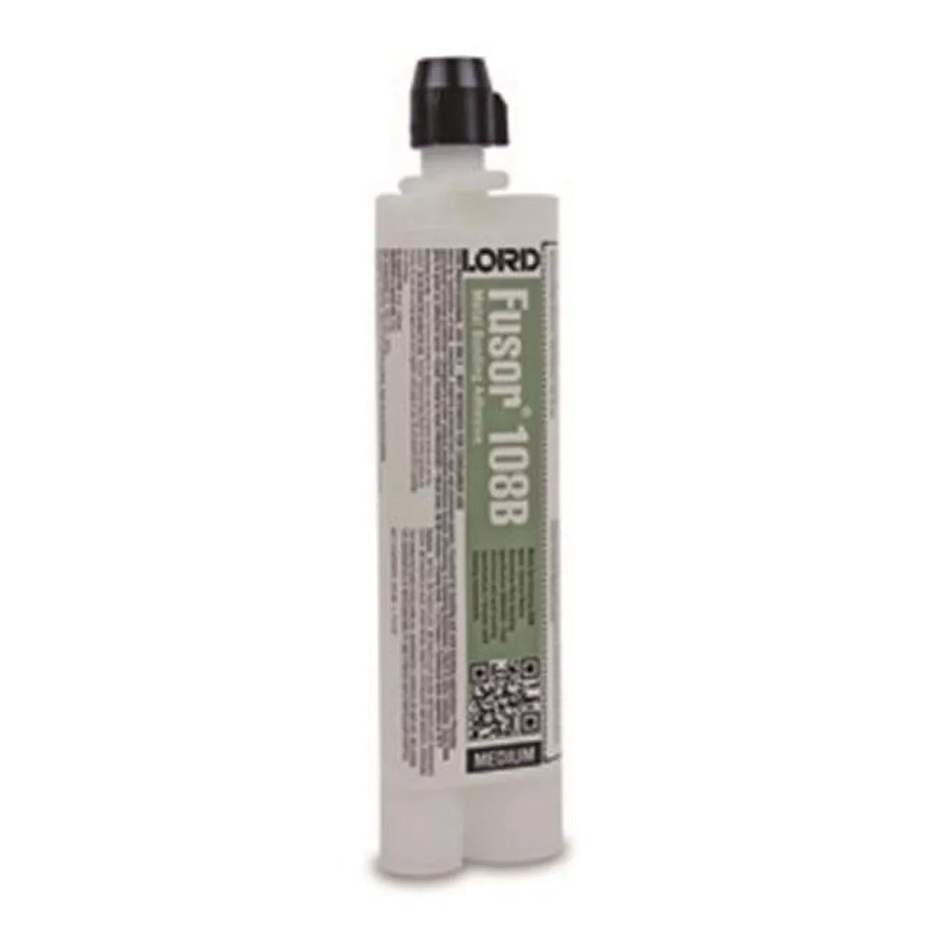 Lord Fusor 108B Metal Bonding Adhesive Medium-Sizeet, 7.1 Oz.