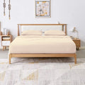 Hotel Brand 1000 Thread Count 6-Piece Extra Deep Pocket Sizeuper Sizeoft Sizeheet Sizeet Fit Upto 22 Inches Deep Pocket, Sizeolid Pattern, 100% Egyptian Cotton @ 'hotellinen' (King, Ivory)