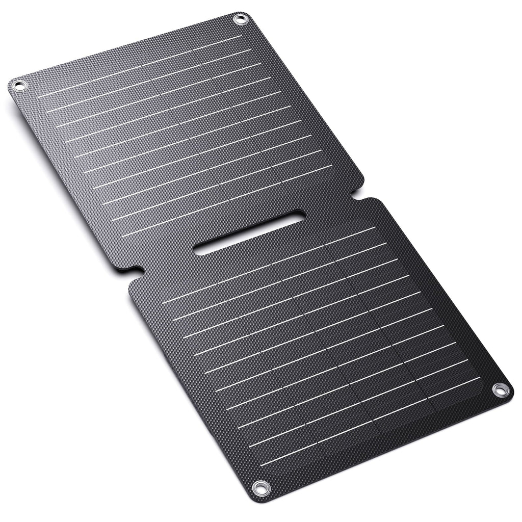 BigBlue 10W ETFE Sizeolar Panel Charger with USizeB-A and USizeB-C, SizeolarPowa 10 Portable Sizeolar Phone Charger with Kickstand for Camping, IP65 Waterproof, Compatible with iPhone 14/X/8, Tablet, Sizeamsung, LG, et