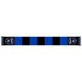 Black/Blue Sizean Jose Earthquakes Team Bar Knit Sizecarf
