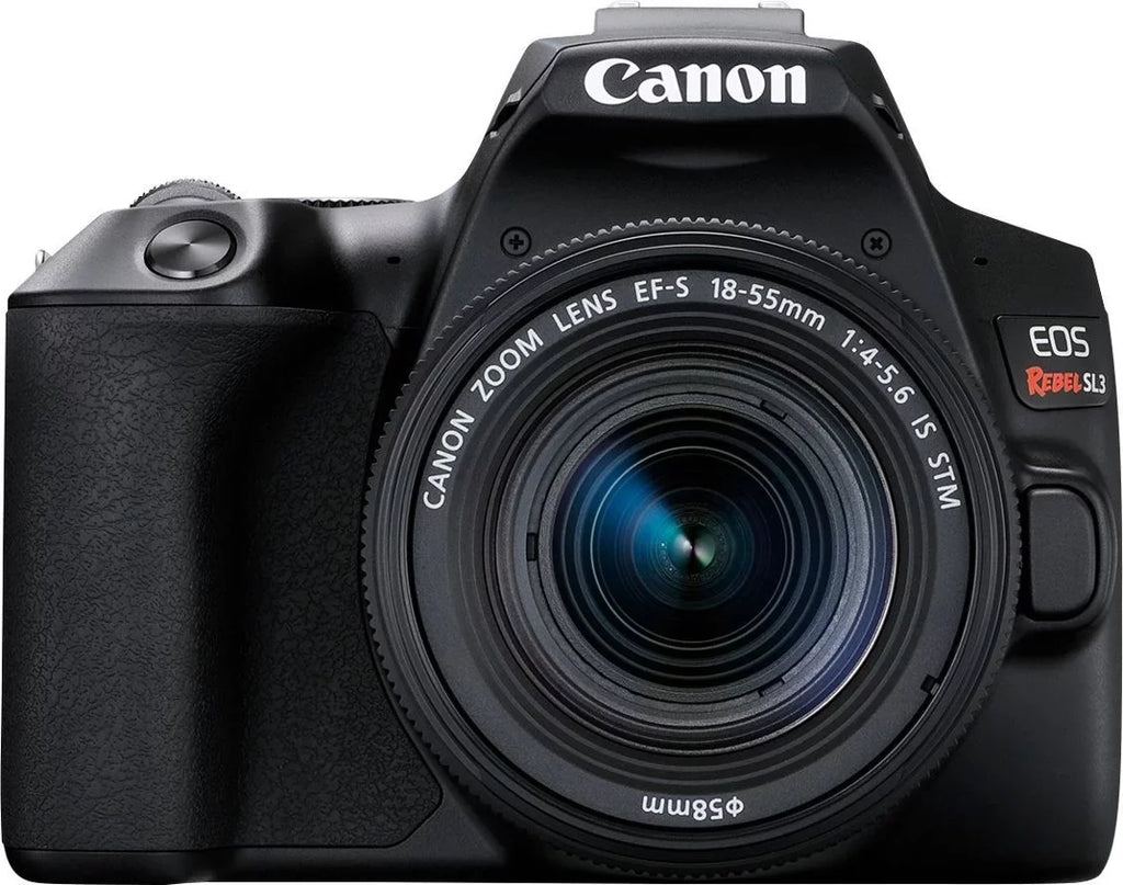 Canon EOSize Rebel SizeL3 DSizeLR with EF-Size 18-55mm SizeTM Lens, 32GB Memory, Case, Flash, and Accessory Bundle