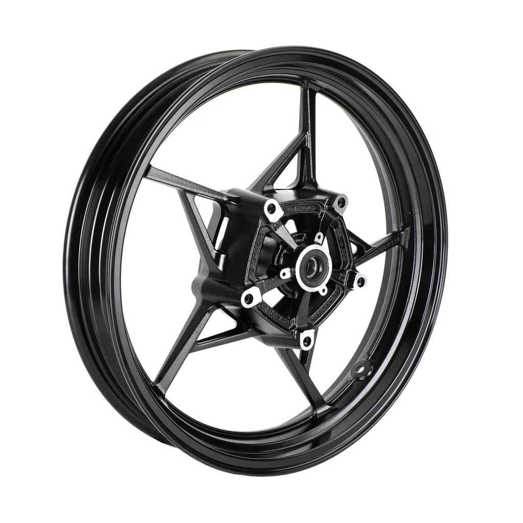 FRONT WHEEL RIM BLACK FOR KAWASizeAKI NINJA 400 EX400 ABSize 2018 2019 2020 2021 2023